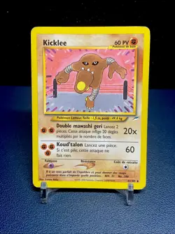 Pokemon Card Kicklee 42/105 Neo Destiny French - Image 1