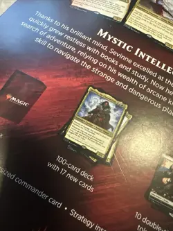 Magic: the Gathering Commander 2019 Mystic Intellect Deck Card Game 630509892594 - Image 5