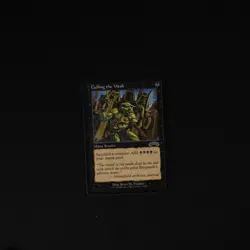 Magic The Gathering EXODUS CULLING THE WEAK black card MTG - Image 1
