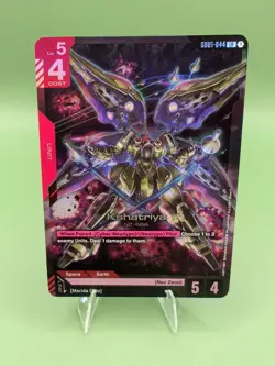 Kshatriya (GD01-044) - Newtype Rising #GD01-044 LR - NM Foil Gundam Card Game - Image 1