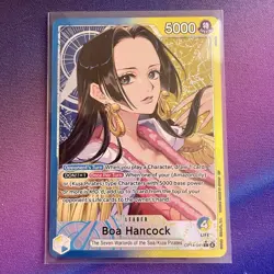 Boa Hancock Alt Art OP14-041 L The Azure Sea's Seven ONE PIECE Card English - Image 4