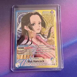 Boa Hancock Alt Art OP14-041 L The Azure Sea's Seven ONE PIECE Card English - Image 5