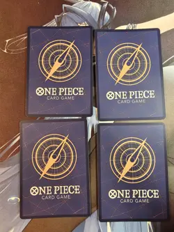 One Piece CCG Nami SR OP11-54 - Fist Of Divine Speed English Playset NM 4 Cards - Image 2