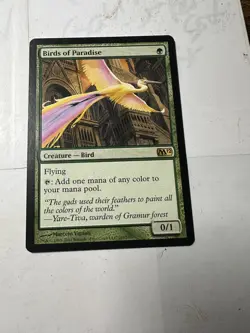 Birds of Paradise #165 (MP) Magic 2012 (M12) M12 Magic MTG - Image 3