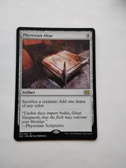 Magic: The Gathering Artifact Phyrexian Altar Phyrexian Altar Rare Regular - Image 1