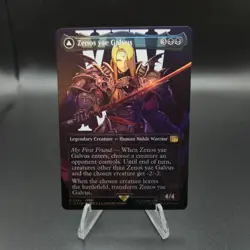 Zenos yae Galvus Borderless #0384 (Foil) - MTG Final Fantasy - NM - Image 1