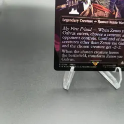 Zenos yae Galvus Borderless #0384 (Foil) - MTG Final Fantasy - NM - Image 5