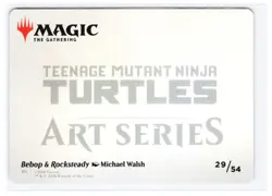 Bebop & Rocksteady - MTG Art Series: Teenage Mutant Ninja Turtles 29/54 - Image 2