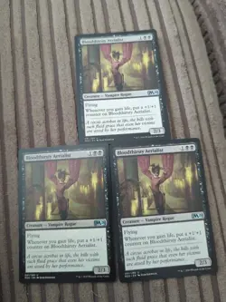 MTG - 4 x Bloodthirsty Aerialist - Vampire Rogue - Core Set 2020 (M20) - M/NM - Image 1
