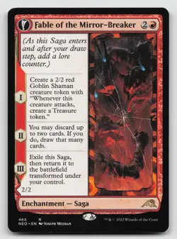 Fable of the Mirror-Breaker (Extended Art) *Non-Foil* NEO 465 NM - Image 1