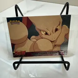 90’s Pokemon Topps Super Psychic Pokemon Mewtwo Holo Foil Movie Promo Sealed Fun - Image 1