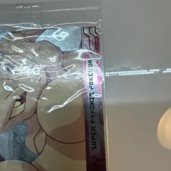 90’s Pokemon Topps Super Psychic Pokemon Mewtwo Holo Foil Movie Promo Sealed Fun - Image 4
