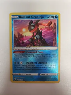 Radiant Greninja 046/189 Swsh10: Astral Radiance Holo (Pokemon TGC) NM - Image 1