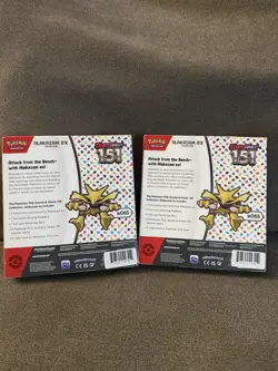 Pokemon Scarlet & Violet 151 Alakazam ex Collection Promo Booster Box two boxes - Image 4