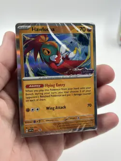 Hawlucha Pokemon Scarlet and Violet Build & Battle SEALED Promo DECK ONLY - Image 2