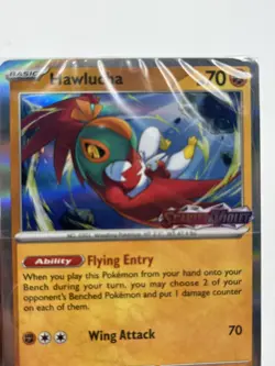 Hawlucha Pokemon Scarlet and Violet Build & Battle SEALED Promo DECK ONLY - Image 5