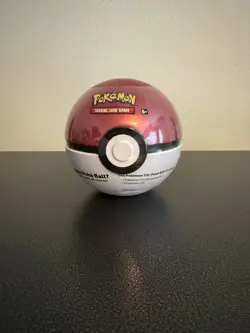 2019 Pokemon TCG Pokeball Tin (3 Booster Packs + Coin) G18 Factory Sealed RARE - Image 1
