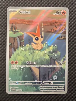 Pokemon TCG Victini Black Star Promo Card 208 Near Mint Condition - Image 1