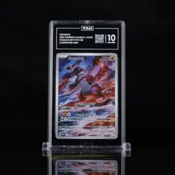 #1 RANKED TAG 10 Pokemon Groudon 199/182 Paradox Rift - Image 1