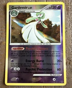 2009 Pokemon Platinum Base Set Gardevoir Reverse Holo Rare LP 8/127 - Image 1