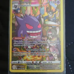 Pokemon Gengar TG06/TG30 Lost Origin Trainer Gallery Ultra Rare Holo 120 HP - Image 1