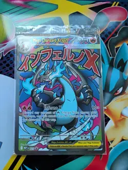 POKEMON TCG MEGA CHARIZARD X EX 023 BLACK STAR PROMO - Image 1