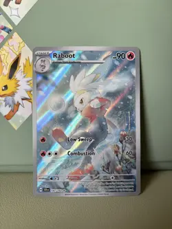 Raboot 147/142 – Stellar Crown – Pokemon TCG – Illustration Rare – NM - Image 1