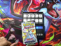 HEAVY! GOD PACKUUU 22.19g Prismatic Evolutions Pokemon TCG Booster (SEALED) - Image 1