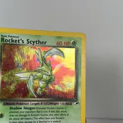2000 Pokemon Rocket’s Scyther • Gym Heroes 13/132 • LP-MP Holo - Image 3