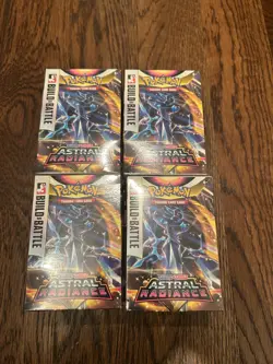 4 X Pokemon TCG Astral Radiance Build And Battle Box - Brand New Sealed - Image 1