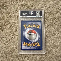 1999 Pokemon Fossil 1st Edition 45 Weezing PSA 8 NM-MT - Image 2
