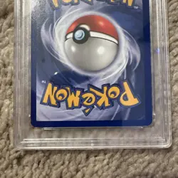 1999 Pokemon Fossil 1st Edition 45 Weezing PSA 8 NM-MT - Image 5