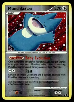 Munchlax #69 - Pokemon Rising Rivals - HP - Image 1
