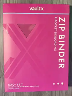 1st Edition Vault X ME2 9 Pocket Binder Phantasmal Flames - NEW - Image 1