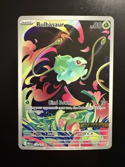 Pokemon TCG Bulbasaur 133/132 Secret Rare Mega Evolution Set - Image 2