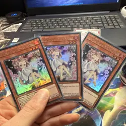 Yu-Gi-Oh TCG Ash Blossom & Joyous Spring Holo Lot 3 Cards / Playset - Image 1