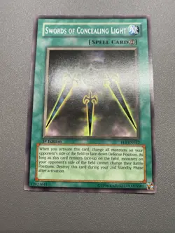 Yu-Gi-Oh! Swords Of Concealing Light Rare 1st Edition FET-EN042 HP - Image 1