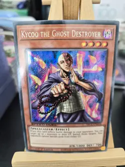 Kycoo the Ghost Destroyer SBC1-ENG06 Secret Rare 1st Edition Near Mint Yugioh - Image 1