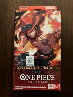 One Piece Card Game Special DON!! Set Vol. 2 Ace SDS 02 - Image 1
