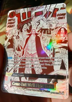 One Piece Come On!! We'll Fight You!! (OP09-020) (V.2) Manga Event Mint - Image 1