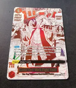 One Piece Come On!! We'll Fight You!! (OP09-020) (V.2) Manga Event Mint - Image 2