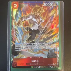Sanji (Parallel) ST21-003 Starter Deck EX: Gear 5 Foil One Piece TCG English - Image 2