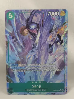 One Piece TCG Sanji Op13-027 Rare Alt Art - Image 1