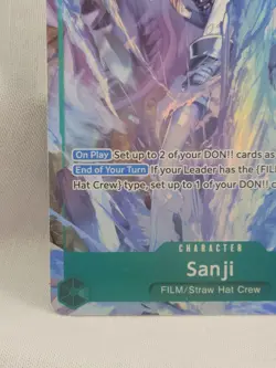 One Piece TCG Sanji Op13-027 Rare Alt Art - Image 5
