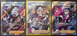 Pokemon Cards Lot (All 3 Piers Full Art Trainers - Sword And Shield Era - M/NM) - Image 1