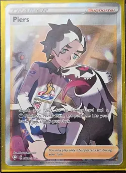 Pokemon Cards Lot (All 3 Piers Full Art Trainers - Sword And Shield Era - M/NM) - Image 3