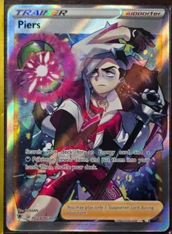 Pokemon Cards Lot (All 3 Piers Full Art Trainers - Sword And Shield Era - M/NM) - Image 4