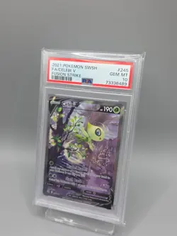 Pokemon TCG Celebi v Fusion Strike Card 245/264 PSA 10 Gem Mint - Image 2