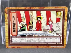 Straw Hat Luffy One Piece Carddass Hyper Battle fp18 2000 Japanese Card Bandai - Image 1