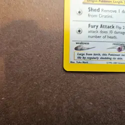 Dratini 63/105 Pokemon Neo Destiny Card - LP - Image 4